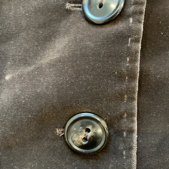 COPY - ESCADA BLAZER dark brown velours size 4 - Picture 4 of 13